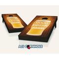 Mkf Collection By Mia K. Farrow Good People Drink Good Beer Theme Cornhole Set with Bags - 8 x 24 x 48 in. 107-GoodPeopleGoodBeer